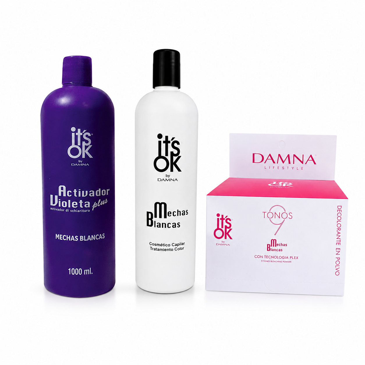 KIT MECHAS BLANCAS